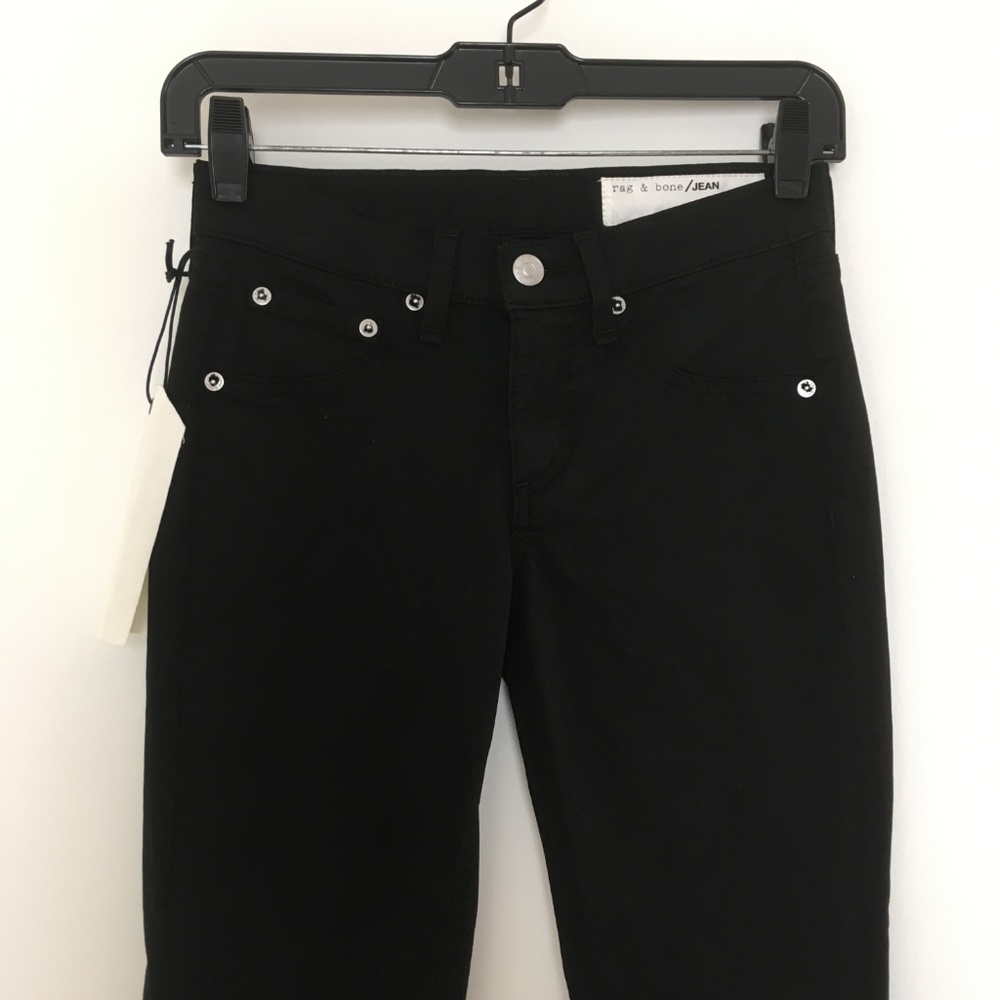 rag & bone Black Legging Fit Skinny Jeans - Picture 5 of 8